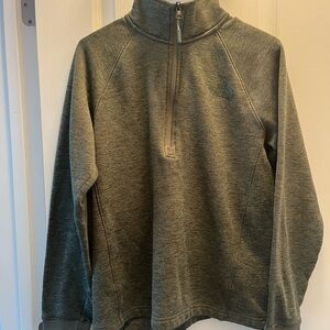 The North Face Men's Gray Zip-Up Sweater
